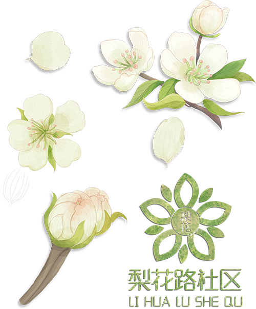 梨花路社区文化墙