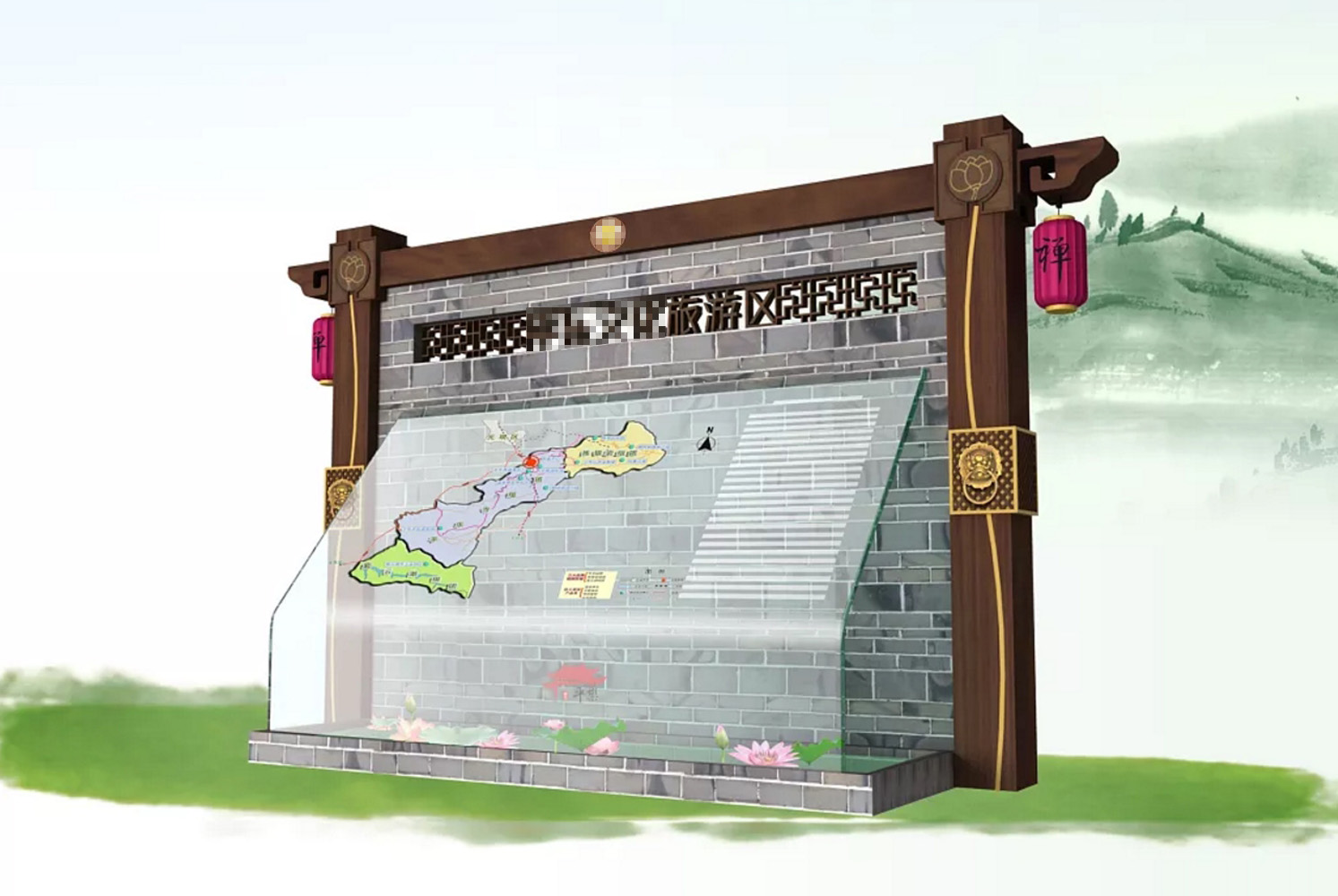 景区景点介绍牌