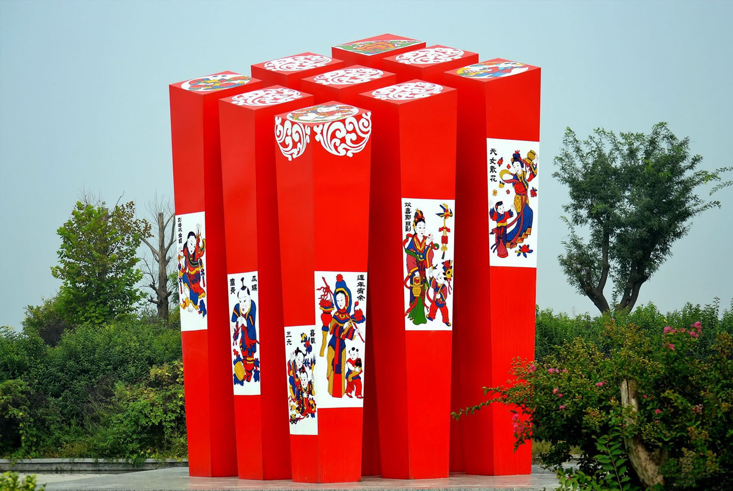 社区公园雕塑设计