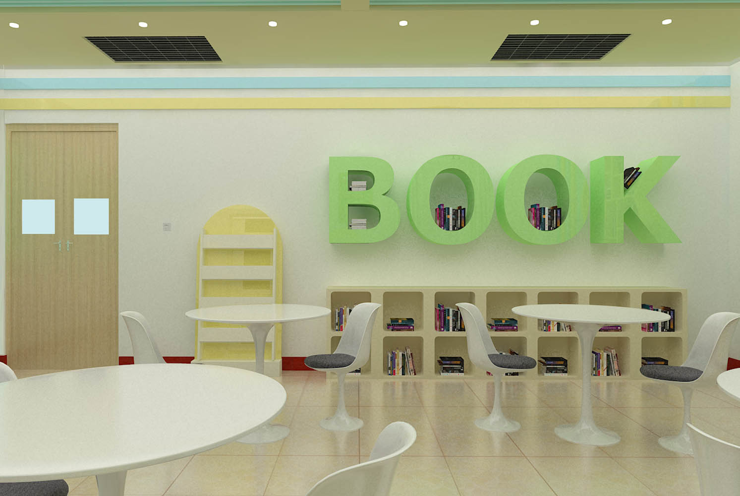 社区阅览室视觉设计